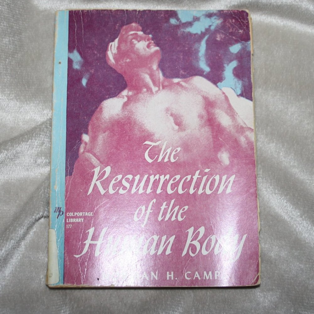 📖 The Resurrection of the Human Body · 1937 Vintage Paperback (ba)